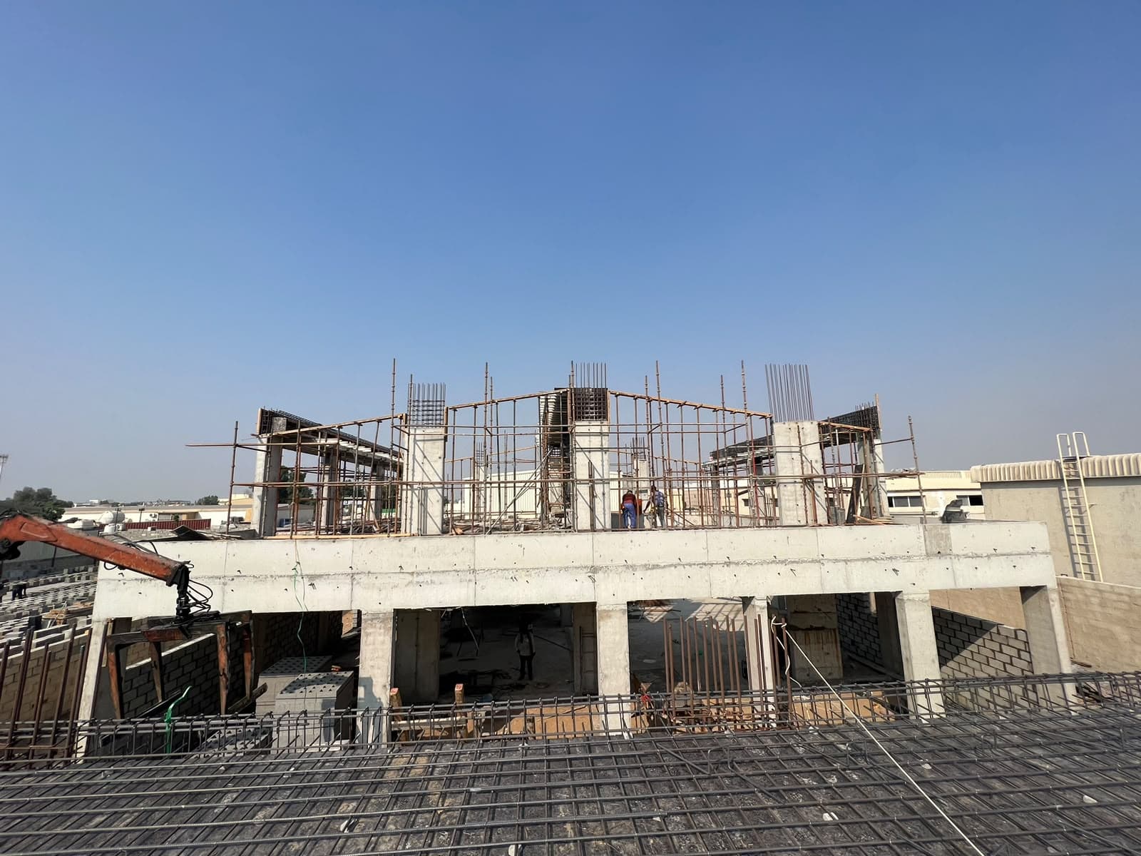 Warehouse (ground Floor + Mezzanine) with Service Building